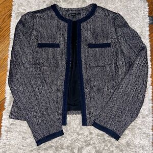 Brooks Brothers 346 Blue & White Women’s Tweed Blazer